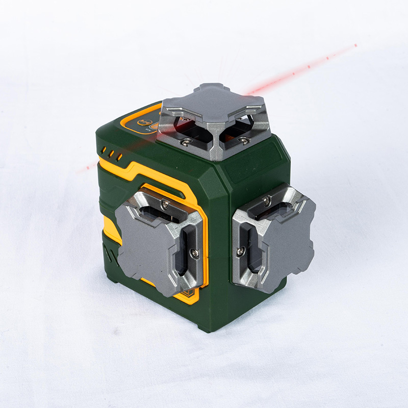 3D built-in na lithium baterya red laser level